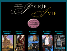 Tablet Screenshot of jackieivie.com